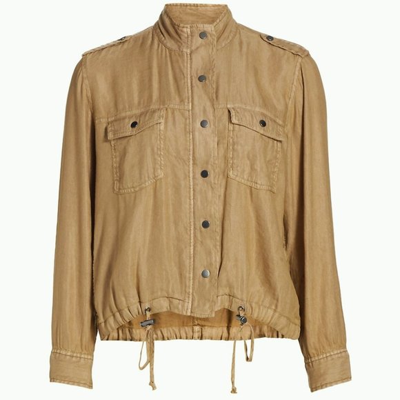 Collins Washed Cargo Pocket Jacket - Picture 1 of 4